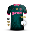 Fluminense Away 2024/25 Patchs Libertadores – Fan Version