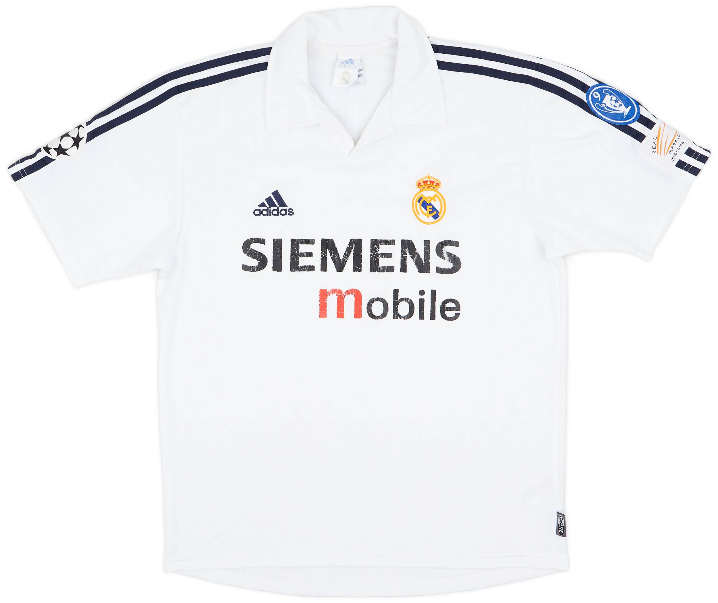 Real Madrid Home Retro Jersey 2002/03