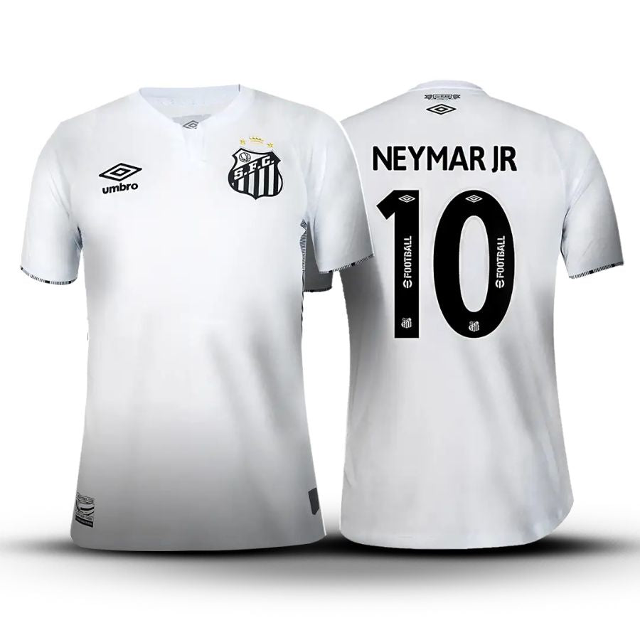 Santos Neymar JR 10 Home Fan Jersey 2024/25