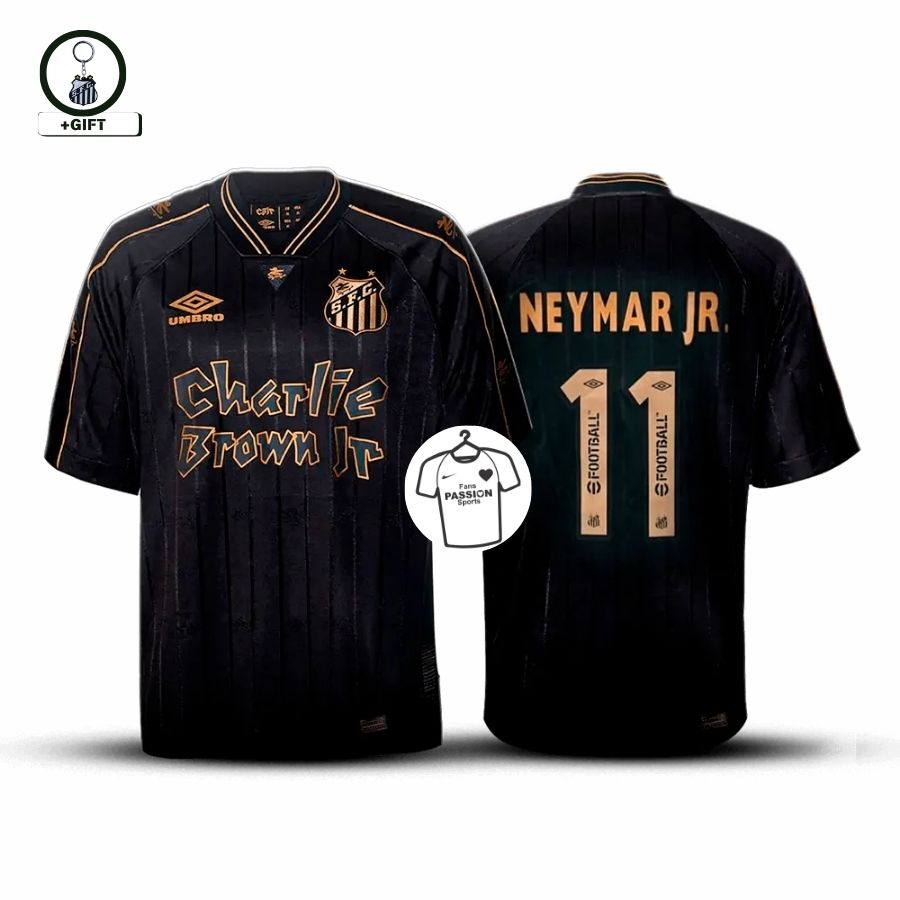 Santos Neymar JR 10 Special Edition Charlie Brown JR 2024  -Collab band home edition