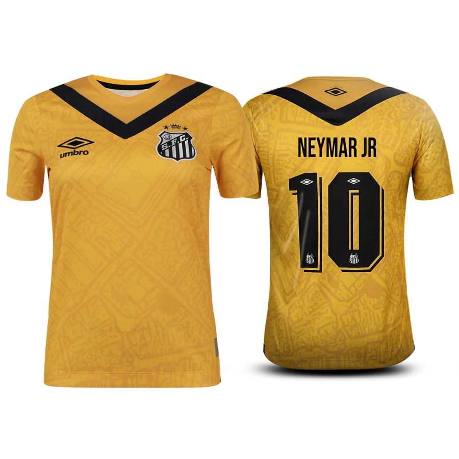 Santos Neymar JR 10 Third Fan Jersey Women’s 2024/25