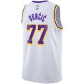 Luka Dončić Los Angeles Lakers Nike Unisex Swingman Jersey – Icon Edition – Gol, Purple, White