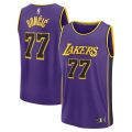 Luka Dončić Los Angeles Lakers Nike Unisex Swingman Jersey – Icon Edition – Gol, Purple, White