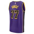 Luka Dončić Los Angeles Lakers Nike Unisex Swingman Jersey – Icon Edition – Gol, Purple, White