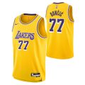 Luka Dončić Los Angeles Lakers Nike Unisex Swingman Jersey – Icon Edition – Gol, Purple, White