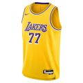 Luka Dončić Los Angeles Lakers Nike Unisex Swingman Jersey – Icon Edition – Gol, Purple, White