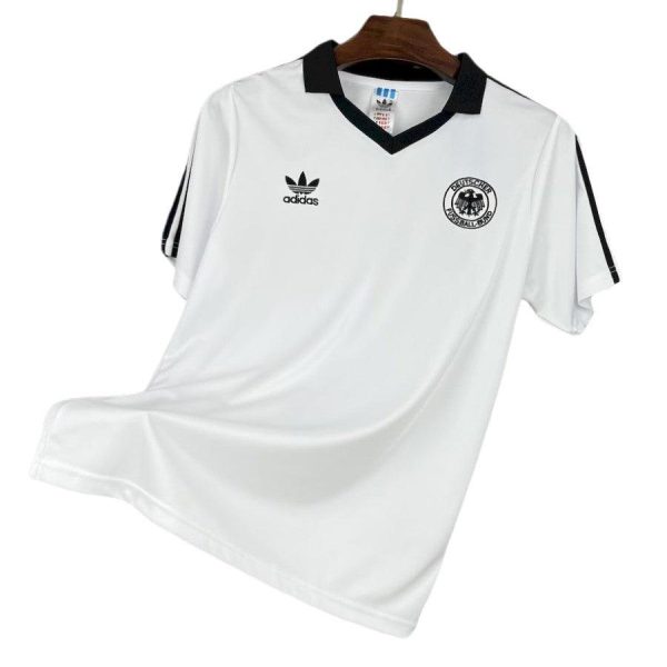 Germany Retro Home 1980 Fan Jersey