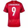 Poland Lewandowski 9 Away Fan Jersey 2024/25