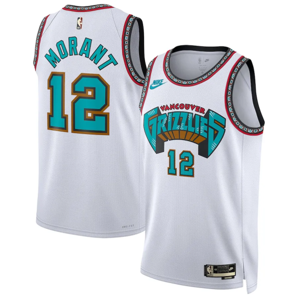 Ja Morant 12 Memphis Grizzlies Classic Edition 24/25 NBA Jersey