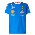 Scuderia Ferrari 2025 Team Monza T-Shirt –  Formula 1 F1 Formula One Blue Scozia