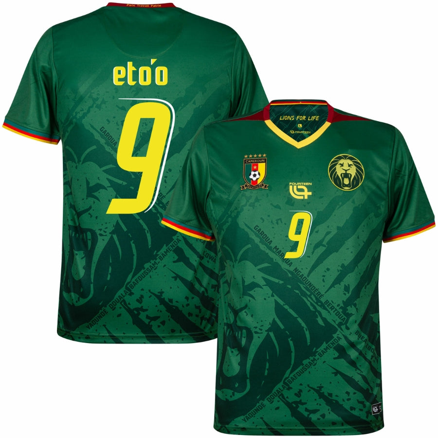 Cameroon Home Eto’o 9 Fan Jersey 2025/26