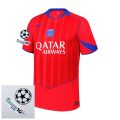 Paris Saint-Germain Third Fan Jersey 2025/26 Patches UCL + 10th Anniversary UEFA.