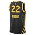 Andrew Wiggins Golden State Warriors Unisex 23/24 NBA Jersey – Black – City Edition
