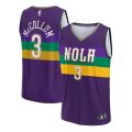 CJ McCollum New Orleans Pelicans Unisex 2023 Fastbreak NBA Jersey – City Edition – Purple