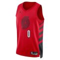 Damian Lillard Portland Trail Blazers 2023 Statement Edition NBA Jersey – Red