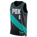 Damian Lillard Portland Trail Blazers Unisex 2023 NBA Jersey – City Edition – Black