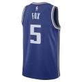 De’Aaron Fox Sacramento Kings Unisex 23/24 NBA Jersey – Blue – City Edition