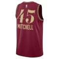 Donovan Mitchell Cleveland Cavaliers Unisex 23/24 NBA Jersey – Wine – City Edition