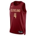 Evan Mobley Cleveland Cavaliers 22/23 NBA Jersey Wine – Icon Edition