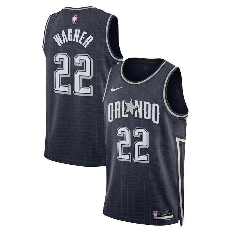 Franz Wagner Orlando Magic Unisex 23/24 NBA Jersey – Navy – City Edition
