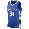 Giannis Antetokounmpo Milwaukee Bucks Unisex 2023 NBA Jersey – City Edition – Royal