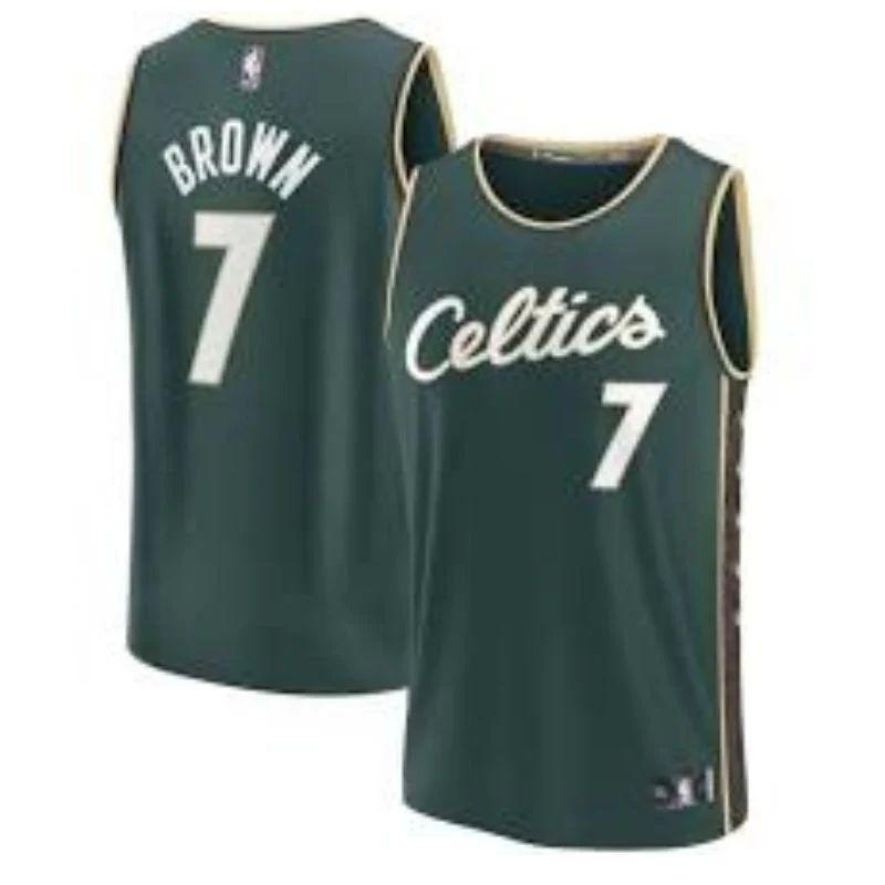 Jaylen Brown Boston Celtics 22/23 Fastbreak NBA Jersey – City Edition – Kelly Green
