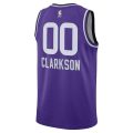 Jordan Clarkson Utah Jazz Unisex 23/24 NBA Jersey – Purple – City Edition