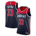 Kyle Kuzma Washington Wizards Unisex 2023 Statement Edition NBA Jersey – Navy