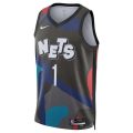 Mikal Bridges Brooklyn Nets Unisex 23/24 NBA Jersey – Black – City Edition