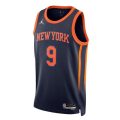 RJ Barrett New York Knicks 2023 NBA Jersey – Statement Edition – Navy