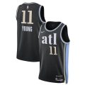 Trae Young Atlanta Hawks Unisex 23/24 NBA Jersey – Black – City Edition