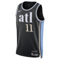 Trae Young Atlanta Hawks Unisex 23/24 NBA Jersey – Black – City Edition