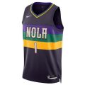 Zion Williamson New Orleans Pelicans Unisex 2023 NBA Jersey – City Edition – Purple
