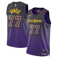 Luka Dončić – Los Angeles Lakers City Edition 2024 NBA Jersey – Purple – Unisex