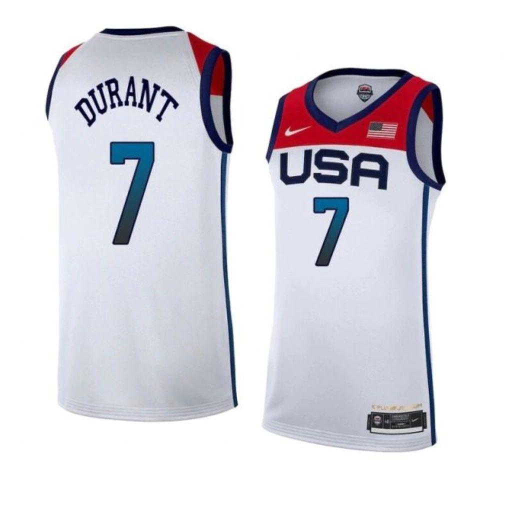 United States Home 2021 Tank Top – Nike NBA – Swingman White