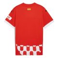 Girona Home 2024/25 Patches UCL UEFA Foundation (Official Printing)