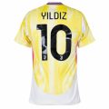 Juventus Yldiz 10 Away 2024/25 Patches UCL UEFA Foundation (Official Printing)