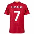 Liverpool Home 2024/25 Patches UCL UEFA Foundation (Official Printing)