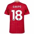 Liverpool Home 2024/25 Patches UCL UEFA Foundation (Official Printing)