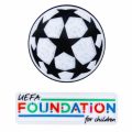 Dinamo Zagreb Home 2024/25 Patches UCL UEFA Foundation (Official Printing)
