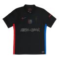 Barcelona Travis Scott Away Fan Jersey 2025/26 Spotify and FC Barcelona Collab With Travis Scott on a Special Cactus Jack
