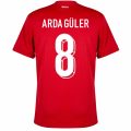 Turkey Arda Güler 8 Away Fan Jersey 2025/26