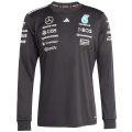 Mercedes-AMG Petronas F1 Team Adidas Long Sleeve Jersey – Black Formula 1 F1 Formula One