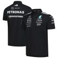 Mercedes-AMG Petronas F1 Team Adidas Wear Polo – Black Formula 1 F1 Formula One