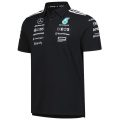 Mercedes-AMG Petronas F1 Team Adidas Wear Polo – Black Formula 1 F1 Formula One