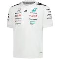 Mercedes-AMG Petronas F1 Team Adidas T-Shirt – White Formula 1 F1 Formula One