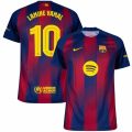 Barcelona Lamine Yamal 10 Home Fan Jersey 2025/26 – La Liga Patch
