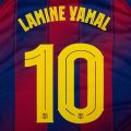 Barcelona Lamine Yamal 10 Home Fan Jersey 2025/26 – La Liga Patch