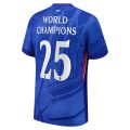 Chelsea Home Authentic Player 2025/26 Dri-Fit ADV Match – Patchs World Champions 25 chest badge