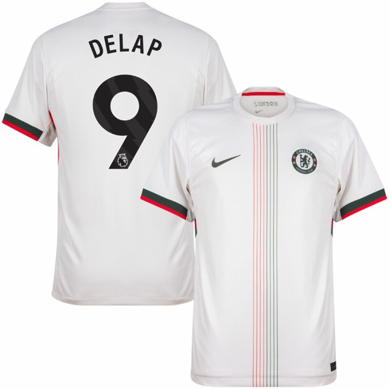 Chelsea Delap 9 Away Fan Jersey 2025/26